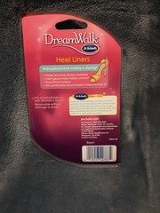 3 Pair of Dr. Scholl’s DreamWalk Heel Liners – Clear Liner