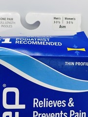 Powerstep Original Full Length Insoles Arch Supports Orthotics M3-3.5/W5-5.