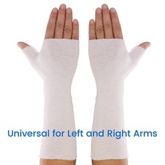 VELPEAU Wrist and Thumb Spica Stockinette (Pack of 10) Comfy Arm Sock Sleeve