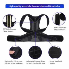 Posture Corrector Clavicle Back Support Straight Shoulders Body Brace Belt Strap