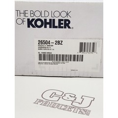 Kohler 26504-2BZ Eclectic 18″ Grab Bar – Oil Rubbed Bronze