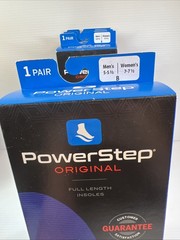 Powerstep Original Full Length Arch Orthotic Insole Size B M5-5.5 W7-7.5