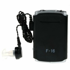 4 X Axon Hearing aids F-16 hearing aid sound amplifair Pocket model Free Ship