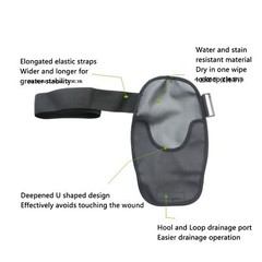 Colostomy Bag Cover Waterproof Adjustable Portable Stretchy Ostomy Pouch Cover