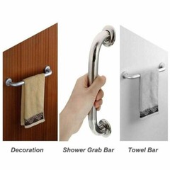 40CM Stainless Steel Grab Bar Bathroom Safety Handicap Shower Tub Handle Support
