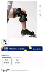 Pair Of ARYSE Metforce AY- 43 L&R Knee Braces/Brief Use/Exc Cond/Deep Discount!