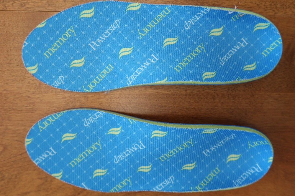 Powerstep Memory Blue and Yellow, Size E, Orthotics