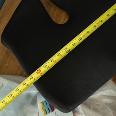 Cushion Lab Ergonomic Pressure Relief Seat Cushion Black