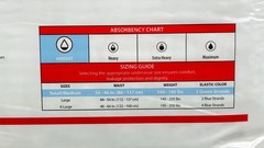 Cardinal Health, Underwear, Sure Care Extra, Moderate Absorbency S/M 4pk of 20ct