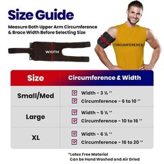 ARMSTRONG AMERIKA Bicep Tendonitis Brace, Bicep Band & Upper Arm Compression …