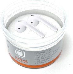 Hearing Aid Dryer Cup + Desiccant | Drying Dehumidifier Kit | Safely Removes