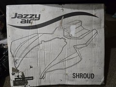 Jazzy Air 2 Main Shroud, Complete, Tanzanite Blue DGN1803735