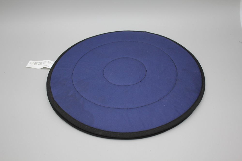 360° Rotating Car Seat Pad Chair 15″ Elderly Swivel Non-slip Spinning Blue Black