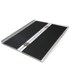 AllCure 3′ (36″ x 31″) Extra Wide Aluminum Foldable Wheelchair Loading Ramp