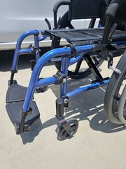 NEW – QUICKIE QXI folding WHEELCHAIR 16″ X 16″ Used 16″x16″ Transit