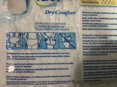 TENA Disposable Underwear Medium 72422 20 Ct
