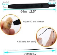 Reusable Cleaning Tools for Hearing Aids & Earbuds – 8 Essential Pieces Included