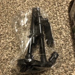 Adjustable Folding Walking Cane Black Compact Ergonomic Handle Support 250lbs