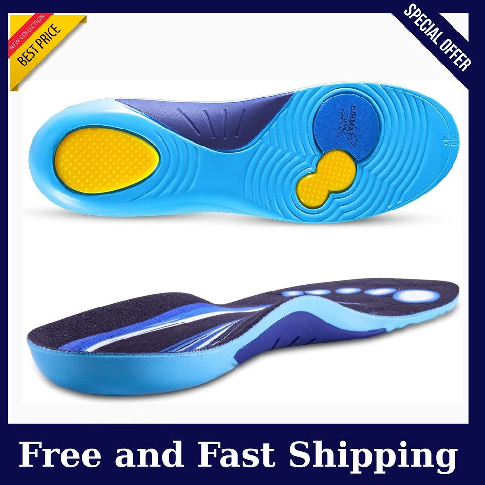 Dr Scholls Insoles Men WORK Massaging Gel Full Shoe Insole Sz 8-14 (1 pair) Bran