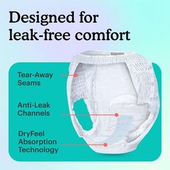 Because Overnight Absorbency Pull Ups – Adult Disposable Incontinence Underwe…