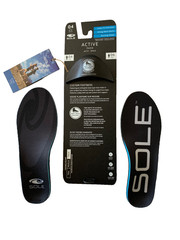 Sole Orthotic insoles arch support. Size 6 Women’s or Size 4 men’s