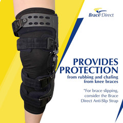 Knee Brace Undersleeve – Compression Liner for under Orthopedic Knee Supports –