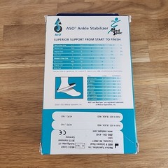 Med Spec ASO Ankle Stabilizer Left or Right Medium Model 264014 Black NEW IN BOX