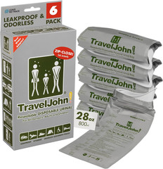 Resealable Disposable Urinal Bags – Road Trip Essentials for Men