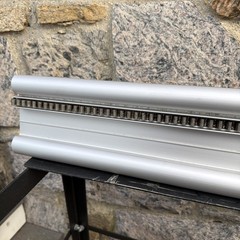 ACORN 120/130 STAIRLIFT RAIL APPROX 34” LONG. WITH CHARGING STATION.
