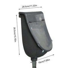 Male Urinal With Lid Adhesive Suction Adjustable No Drill Wall Mounted Urinal