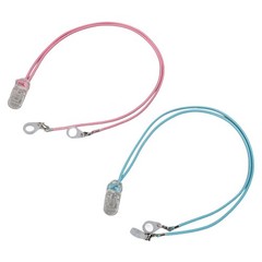 Pink Blue Hearing Amplifier Lanyard Easy Using Practical Hearing Amplifier Clip