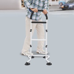 Portable Stand Assist Aid Multi-functional Assist Armrest Chair White+Black NEW