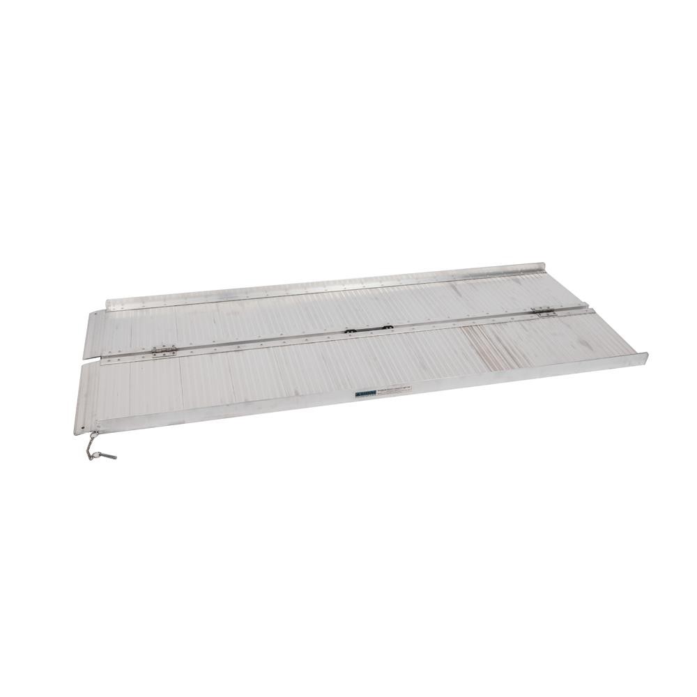 6ft 72″ long Single Fold Portable Wheelchair Scooter Ramp w/Carry Handle