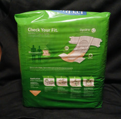 FitRight OptiFit Extra Briefs w/Tabs Adult Incontinence Brief XL 56″- 64″ 20 ct