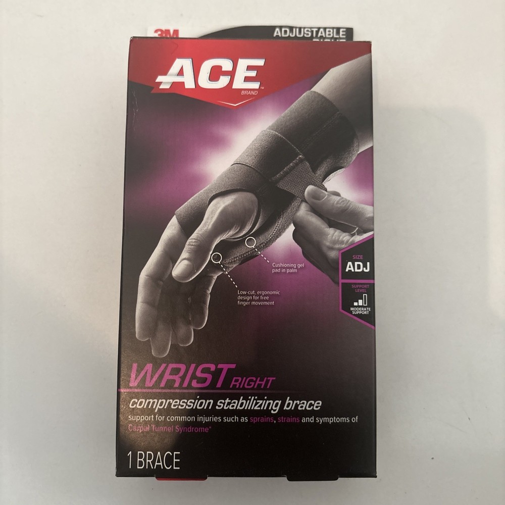 3m Ace Adjustable Right Wrist Stabilizer