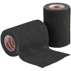 Mueller Sports Medicine Self-Adhering Sports Wrap – 3″ x 6 yd – Black