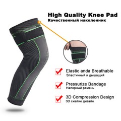 Leg Support Brace With Strap Thigh High Compression Sleeve Socks Pain Relief
