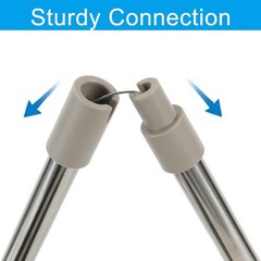 2 Pack Stainless Steel Grabber Reacher Tool, 32″ Foldable & 16″ Rigid Short