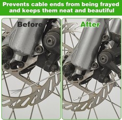 14Pcs Brake Cable Parts for Walkers Replace, Drive Rollator Replacement Parts