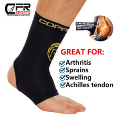 Tobillera elástica y transpirable, protección compresiva para MMA y Muay Thai