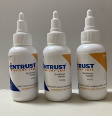 ENTRUST 1oz Bottle #6800 Ostomy Care Skin Barrier Powder, Lot of 3, New