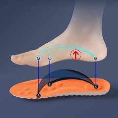 Original Stepprs Comfort Shoe Insoles Steppers Cloud Soles for Men Women EU SIZE