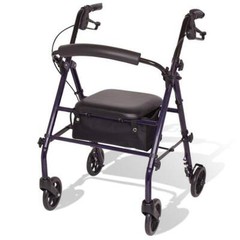 Nut End Caps, 4 Pack, Rollator Parts for the Carex Steel Rolling Walker, NEW