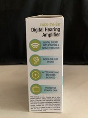 NuvoMed Inside-the-Ear Hearing Amplifier with Case, Sealed