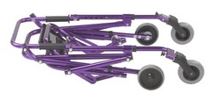 Inspired by Drive Nimbo 2G Lightweight Posterior Walker with Seat, Wizard Purple