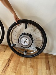 Alber Emotion M25 24-inch Power Assist Smart Wheelchair Wheels
