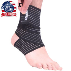 1PC 40-180CM Elastic Bandage Compression Knee Support Sports Strap Knee Protecto