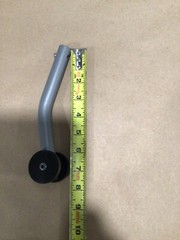 Single NEW convaid cruiser anti-tip parts Willie bar anti tips wheels tip