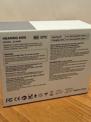 Cueme Over The Counter Hearing Aids Model JH-A490 – White