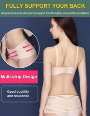 Thin and Lightweight Back Support Belt for Women – Adjustable & Breathable